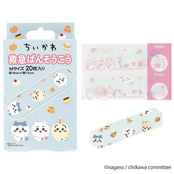 日本製,Skater Chiikawa急救膠布(20枚)