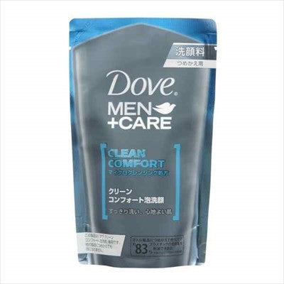 日本製, Dove男仕保濕泡泡潔臉乳補充裝 (110ml)