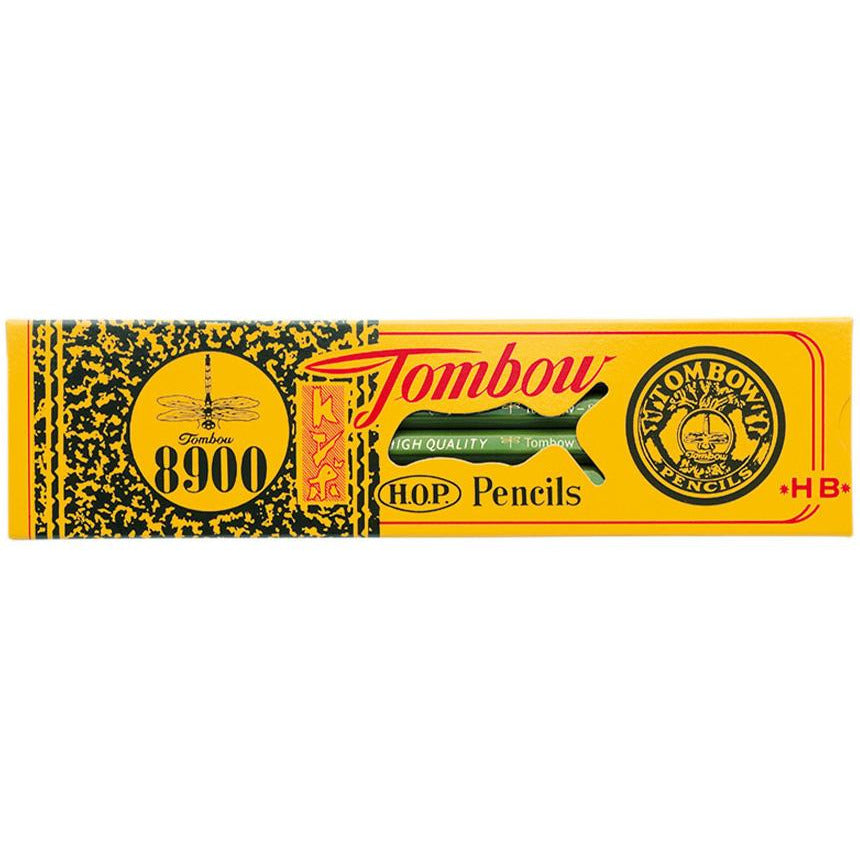 日本 Tombow 蜻蜓牌 懷舊鉛筆 8900 一盒12支