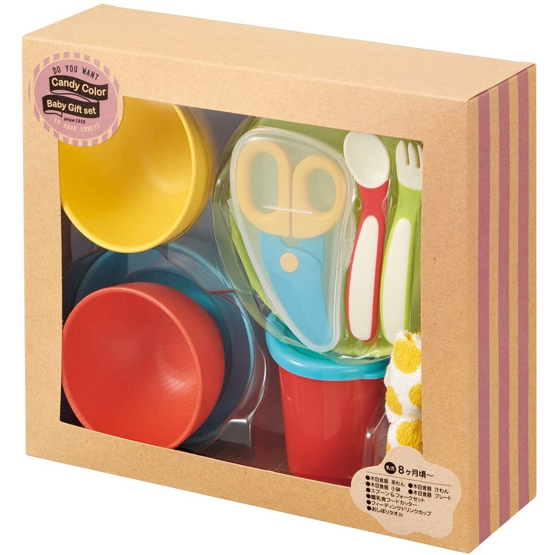 日本制,嬰兒餐具用品禮盒九件套裝 (SET 969)