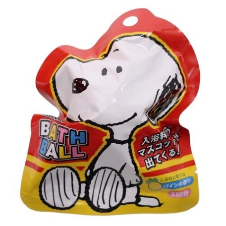 日本Snoopy內附小匙扣入浴波波(菠蘿味)