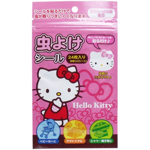 日本製,Hello Kitty驅蚊貼(24片)