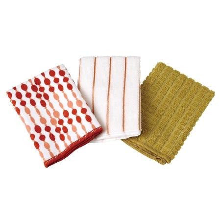 日本Vari Micro 一套3塊裝超強吸水抹布(條紋粉紅)