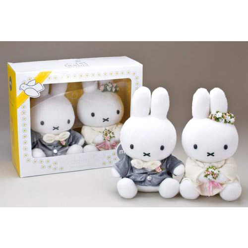 日本Miffy 西式婚禮公仔