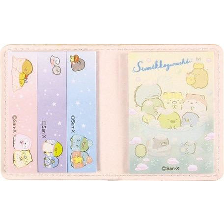 日本角落生物皮革便利貼(粉紅色)