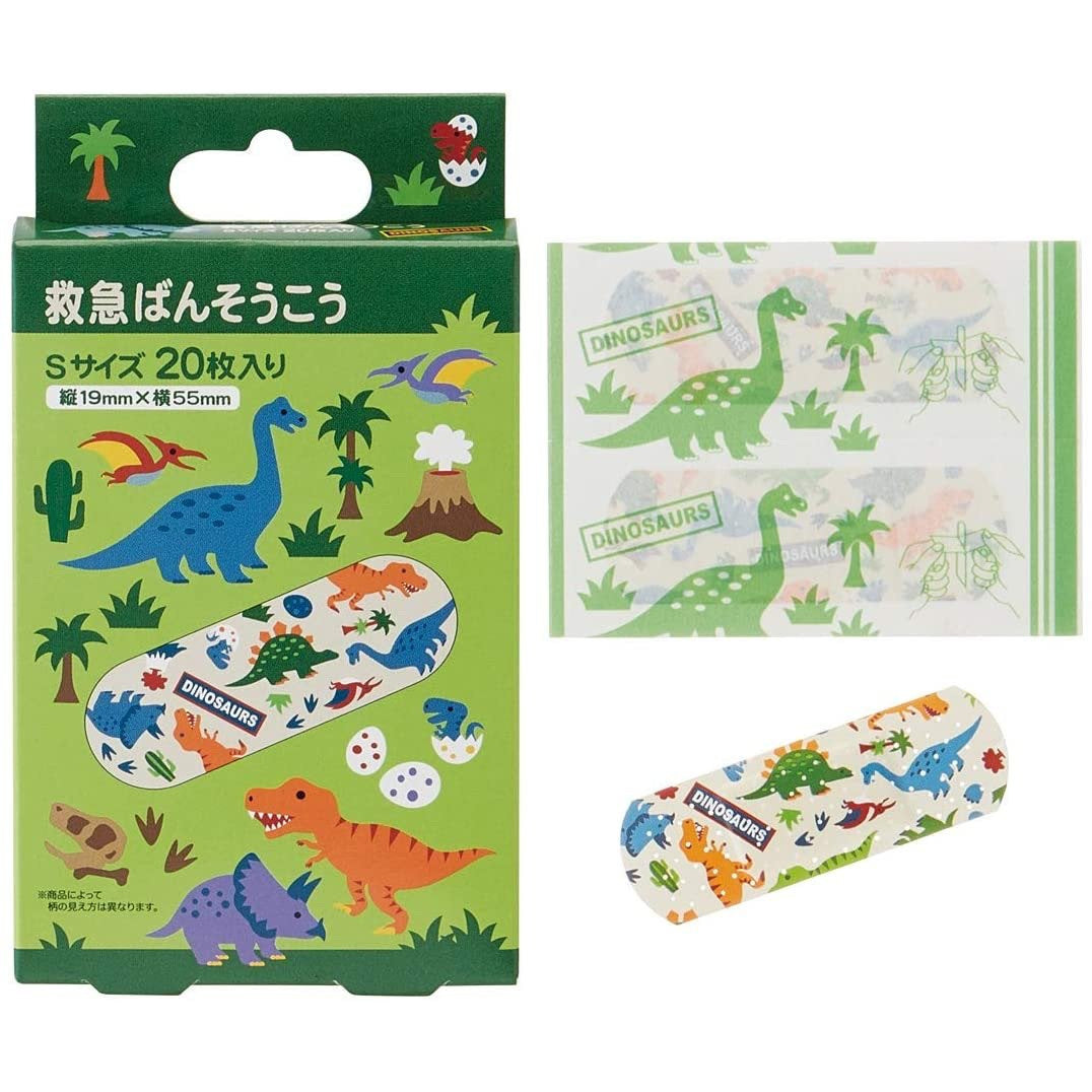 日本製,小恐龍細尺寸急救膠布 (20片裝)