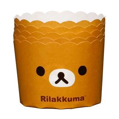 日本製,鬆弛熊cup cake紙杯(5個裝)