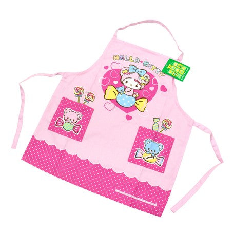 日本製,Hello Kitty 110cm兒童圍裙