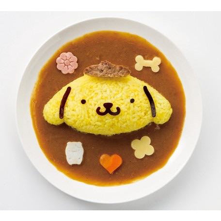 日本製,布甸狗立體飯和伴碟模具