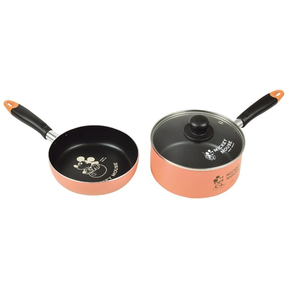 日本Pearl Kinzoku 米奇煎鍋三件套裝