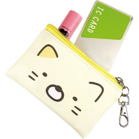 日本角落生物匙扣小袋(貓咪)