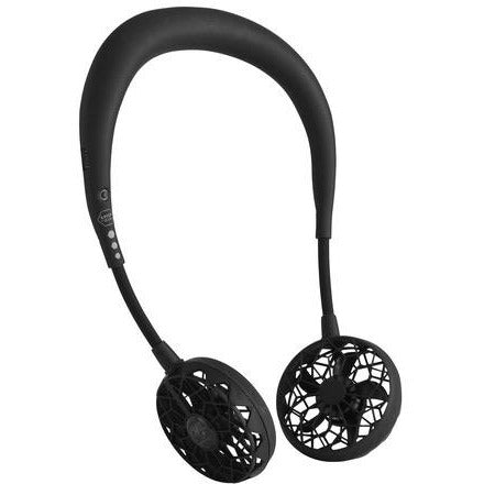 日本Spice 2.0加強版便攜式掛頸雙風扇(黑色)