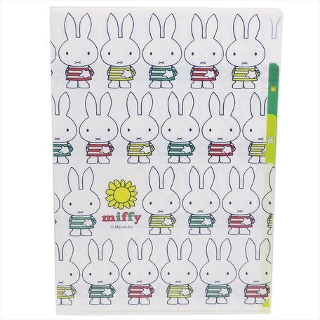 日本製,Miffy 三層A4 size 文件套