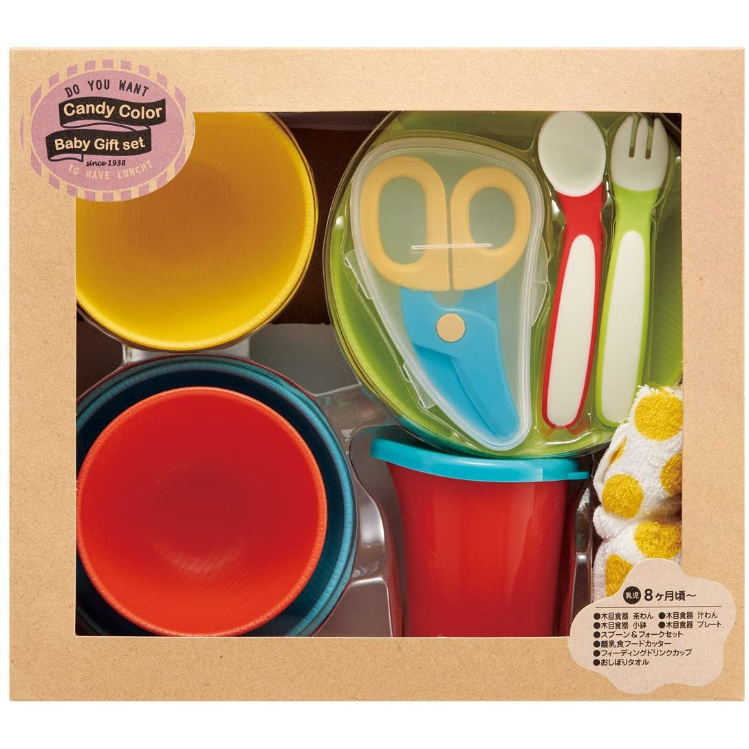 日本制,嬰兒餐具用品禮盒九件套裝 (SET 969)
