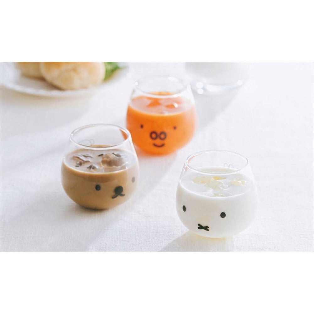 日本製,Miffy不倒翁玻璃杯
