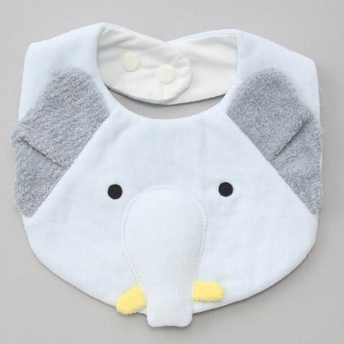 日本製,立體動物口水肩