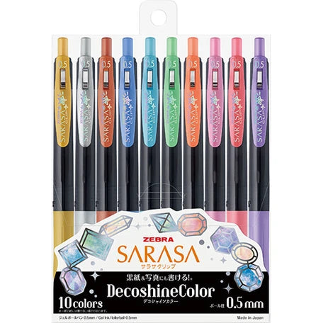日本製,Zebra Sarasa黑紙和照片可用原子筆