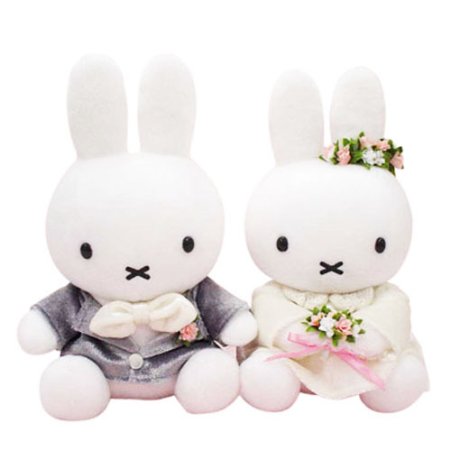 日本Miffy 西式婚禮公仔