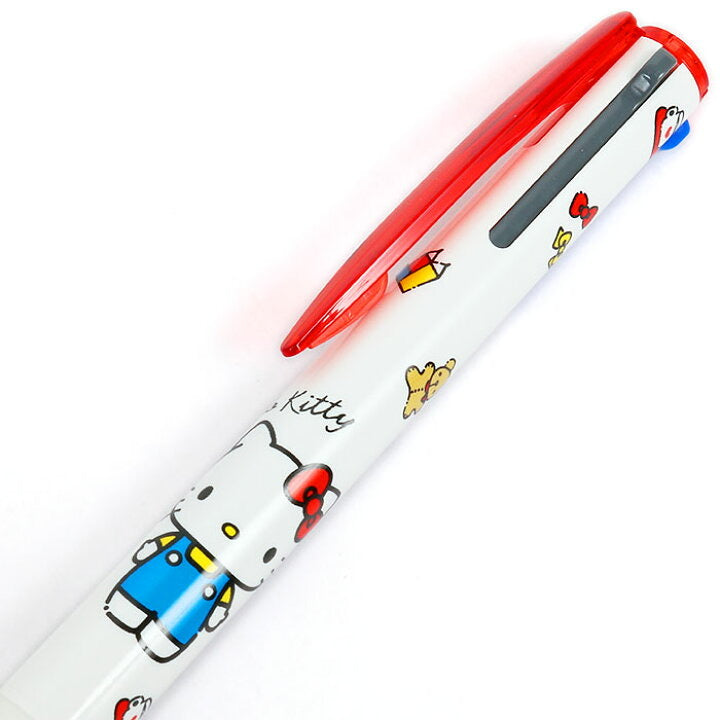 日本製,Hello Kitty Pilot Super Grip三色原子筆
