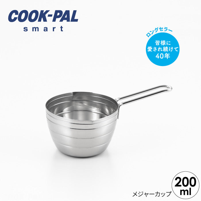 日本制,Cook Pal 不鏽鋼量杯