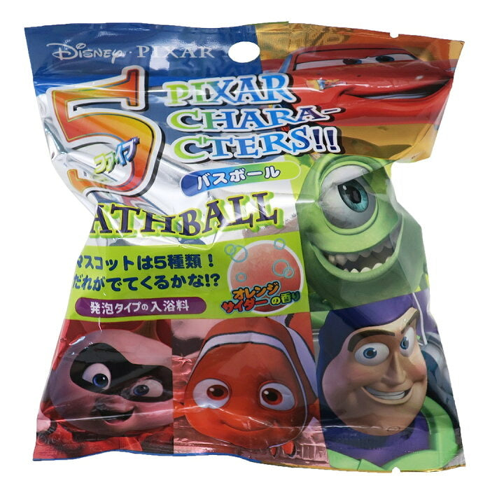 日本Disney X Pixar 內有公仔入浴波波(Orange Cider味)