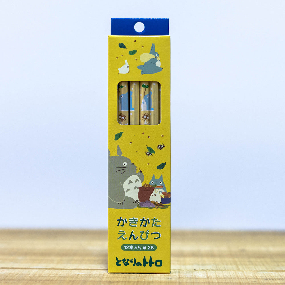 日本製,龍貓六角形鉛筆(12支)