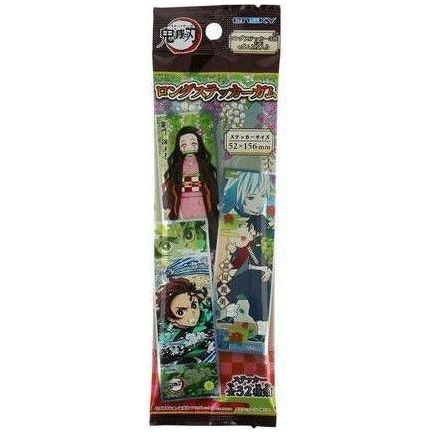 日本製,鬼滅之刃長貼紙連香口膠(一包3張貼紙)