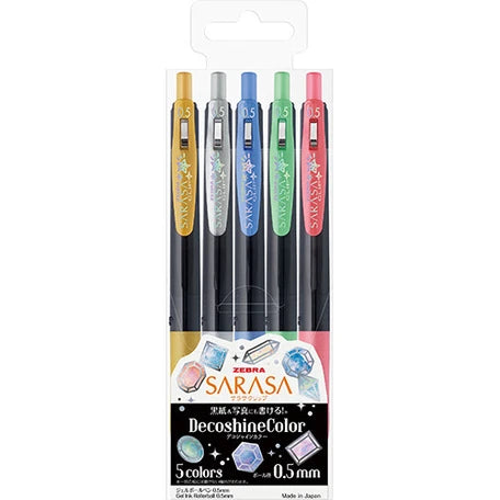 日本製,Zebra Sarasa黑紙和照片可用原子筆