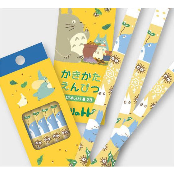 日本製,龍貓六角形鉛筆(12支)