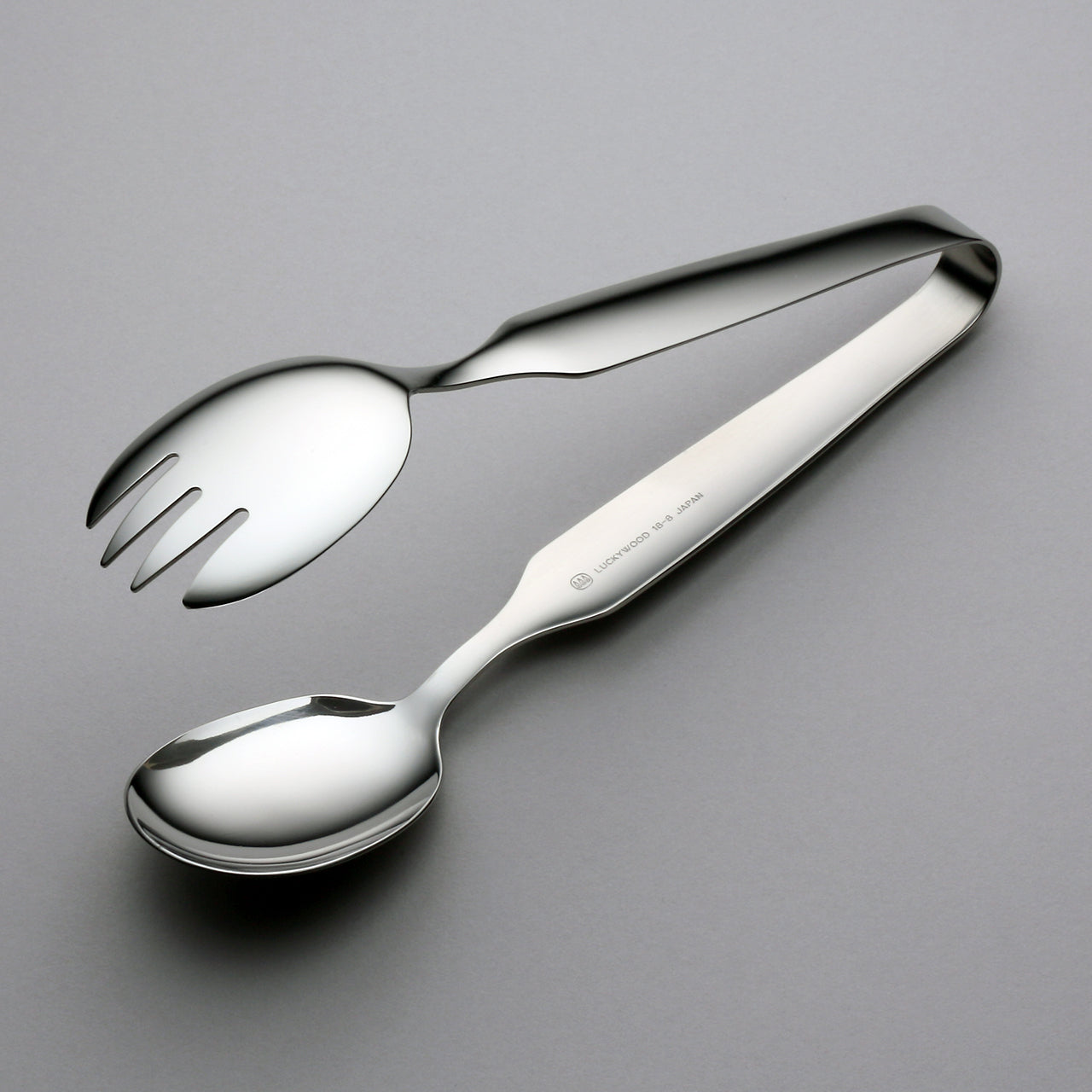 日本製,Lucky Wood不鏽鋼用餐服務夾