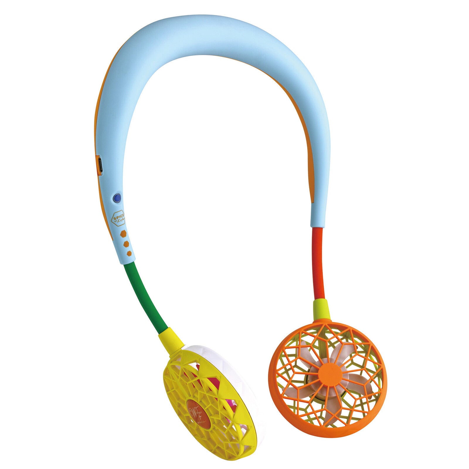 日本Spice 2.0加強版便攜式掛頸雙風扇(Crazy Pop)