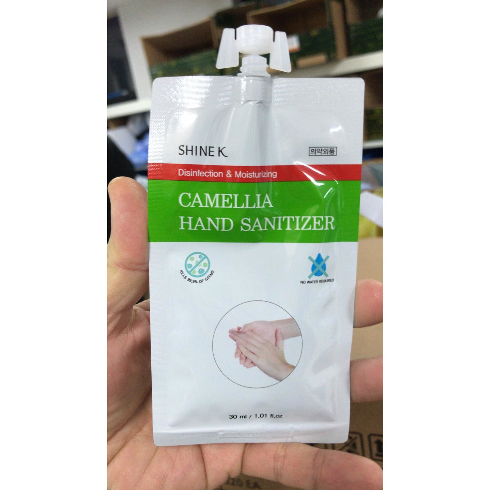 韓國制，Shine.K山茶花搓液