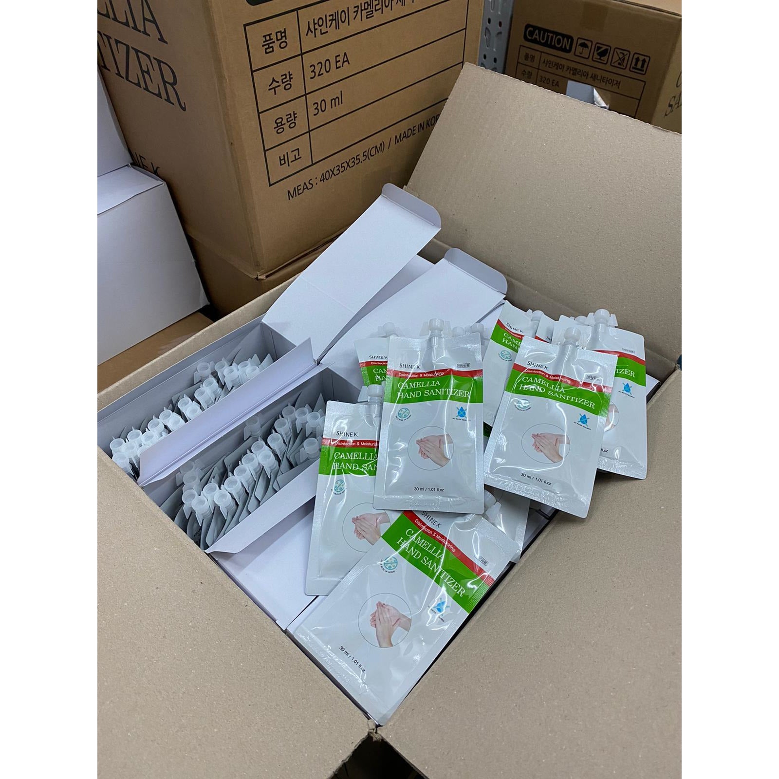 韓國制，Shine.K山茶花搓液