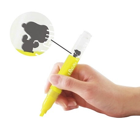日本製，Snoopy螢光筆