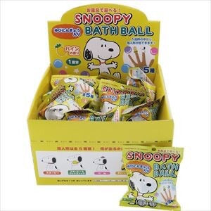 日本Snoopy內附手指木偶入浴波波（菠蘿味）