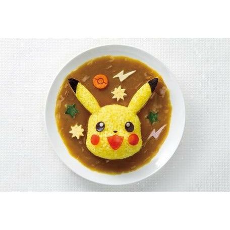 日本製，Pokémon 比卡超，立體飯和伴碟料理模具