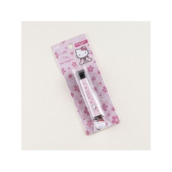 日本製，Skater貝印Hello Kitty抗菌指甲鉗
