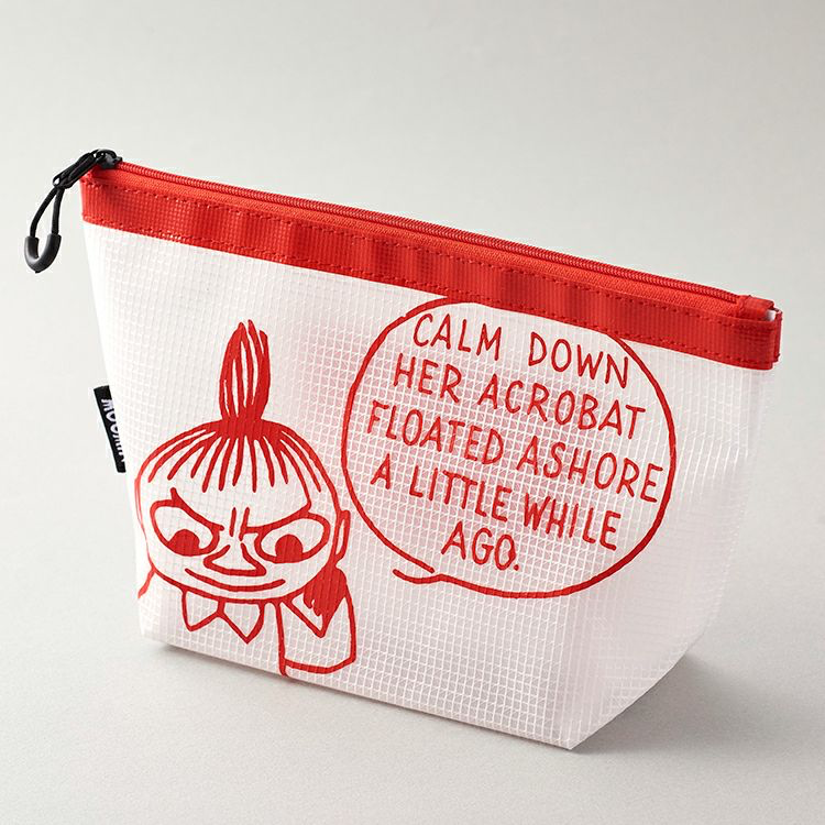 日本 Moomin 阿美 篷布梯形袋