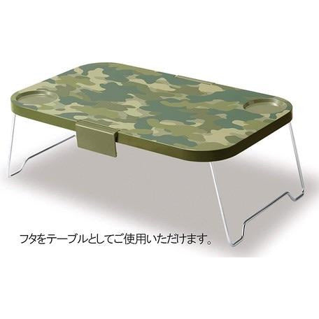 日本制，野餐籃連折合檯