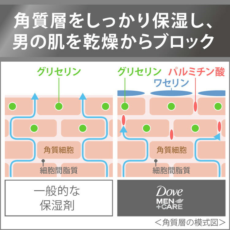 日本製 - Dove Men+Care 男士清潔舒適保濕型沐浴露 補充裝