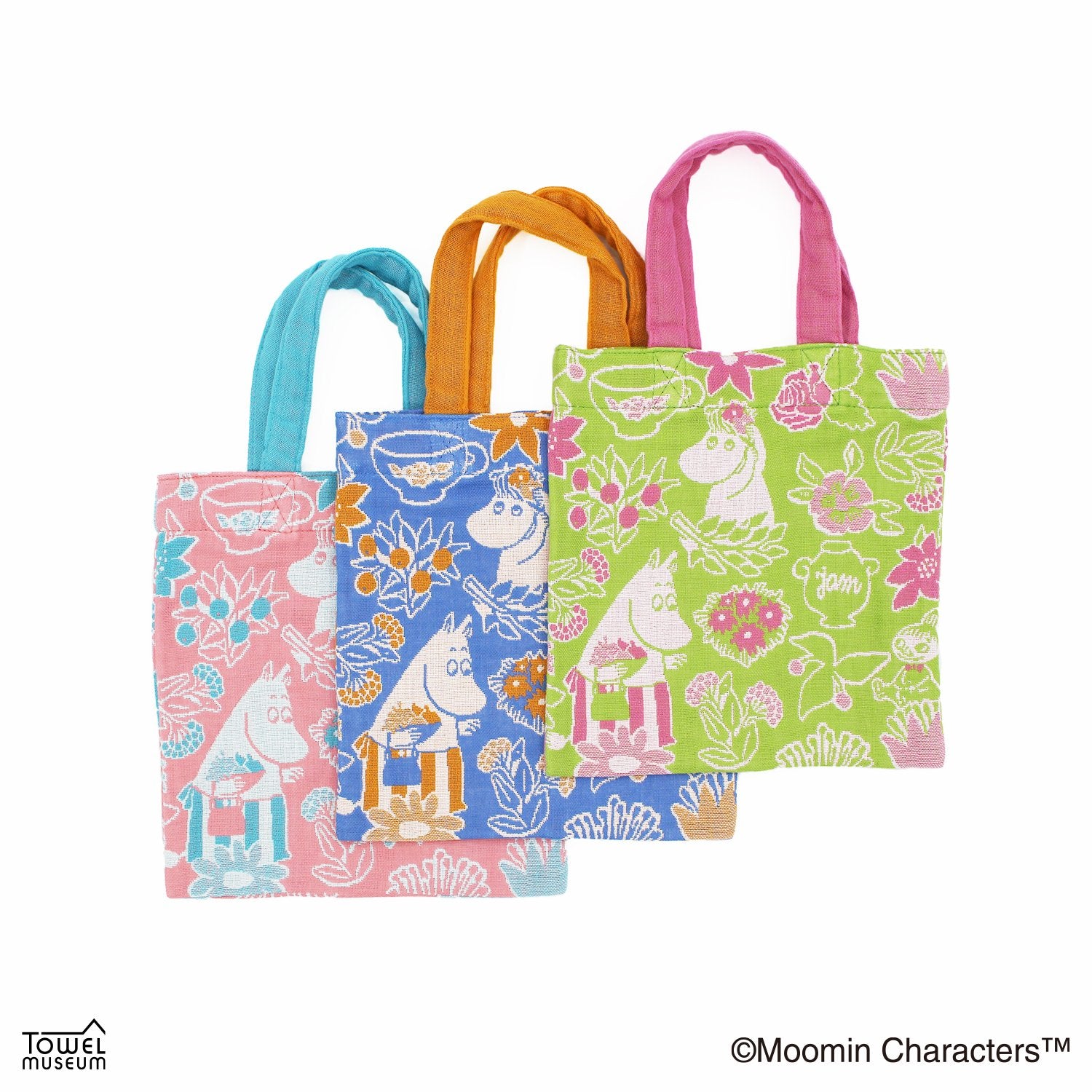 日本Moomin毛巾料shopping bag