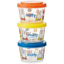 日本製 - Miffy可疊式小食盒3件裝