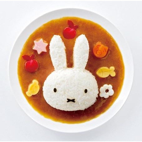 日本製，Miffy立體飯和伴碟料理模具