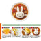 日本製，Miffy立體飯和伴碟料理模具