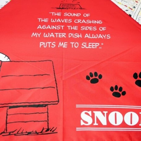 日本Snoopy 防風縮骨遮